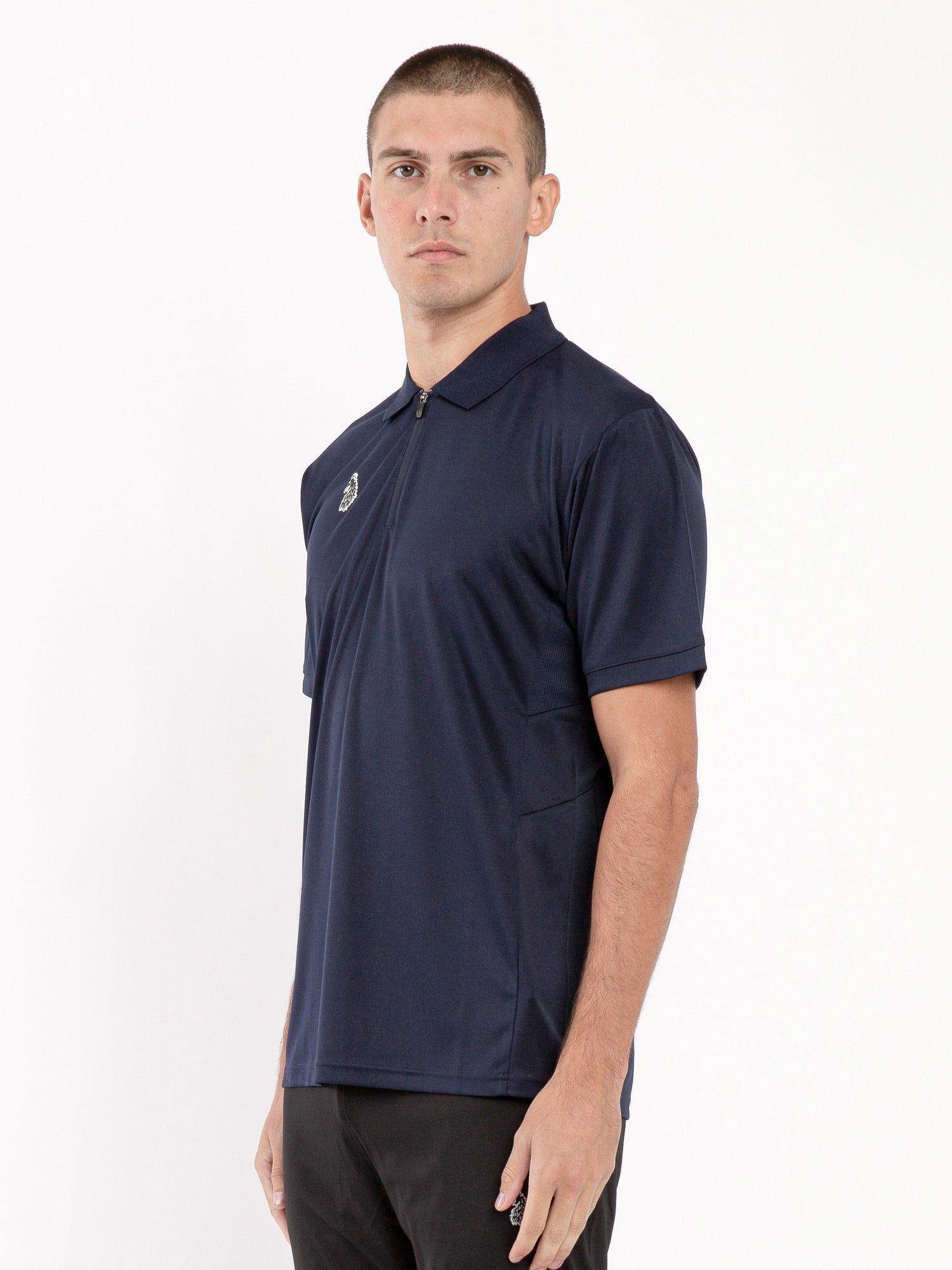 TEAM TRAINING ZIP POLO