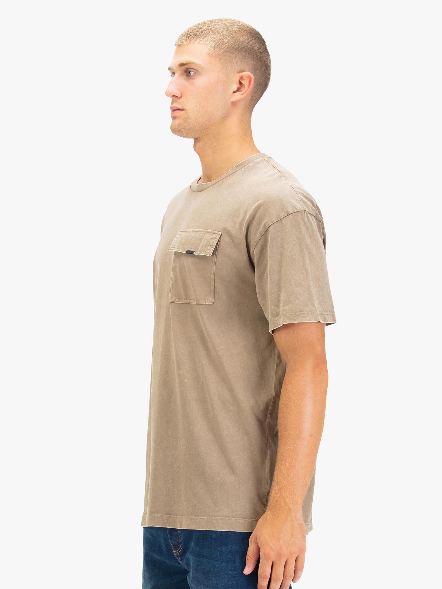 NEW PLONDA RELAXED FIT POCKET T-SHIRT