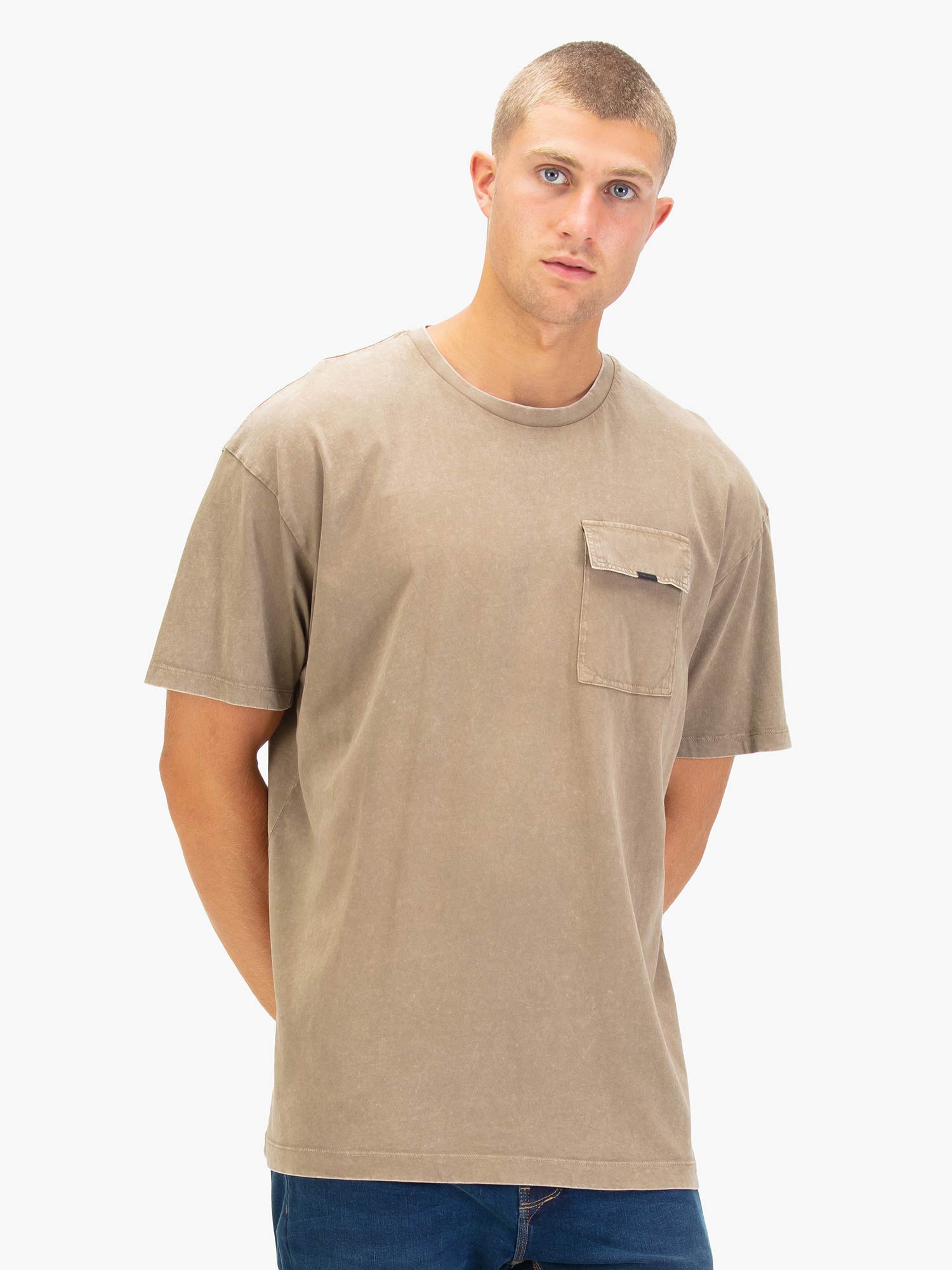 NEW PLONDA RELAXED FIT POCKET T-SHIRT