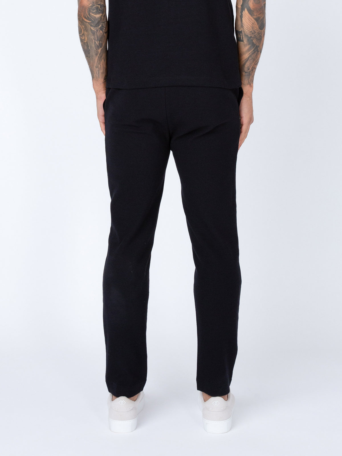 Mayon Textured Trousers - Black