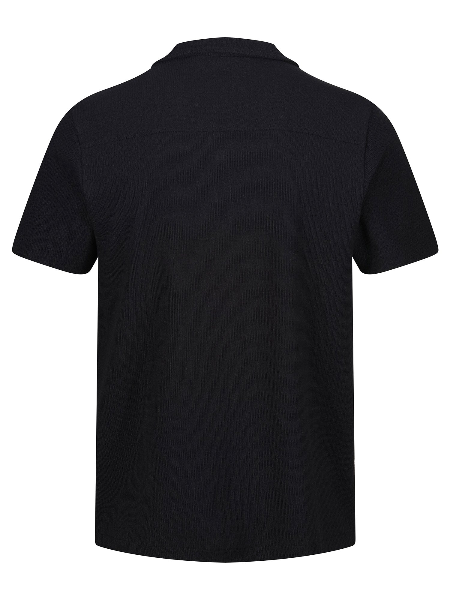 PACAYA WAFFLE TEXTURED SHORT SLEEVE CUBAN SHIRT