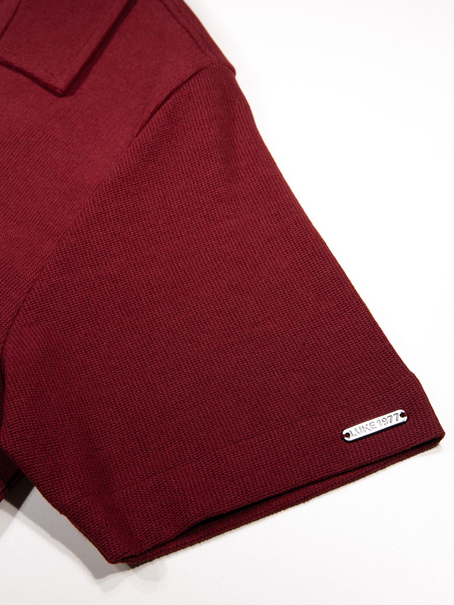 PACAYA WAFFLE TEXTURED SHORT SLEEVE CUBAN SHIRT