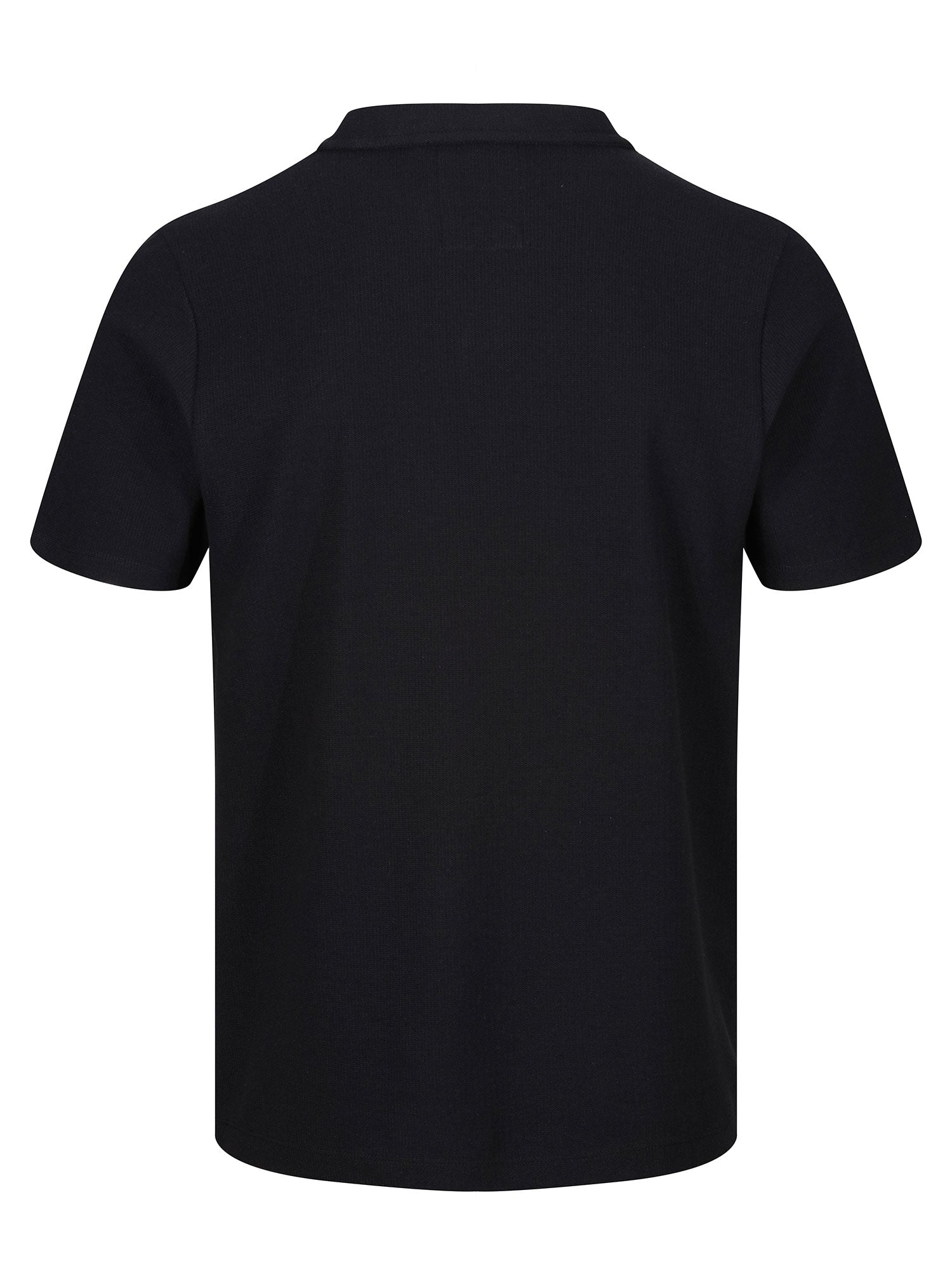 MASAYA BUTTONLESS TEXTURED POLO