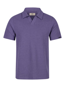  MASAYA BUTTONLESS TEXTURED POLO