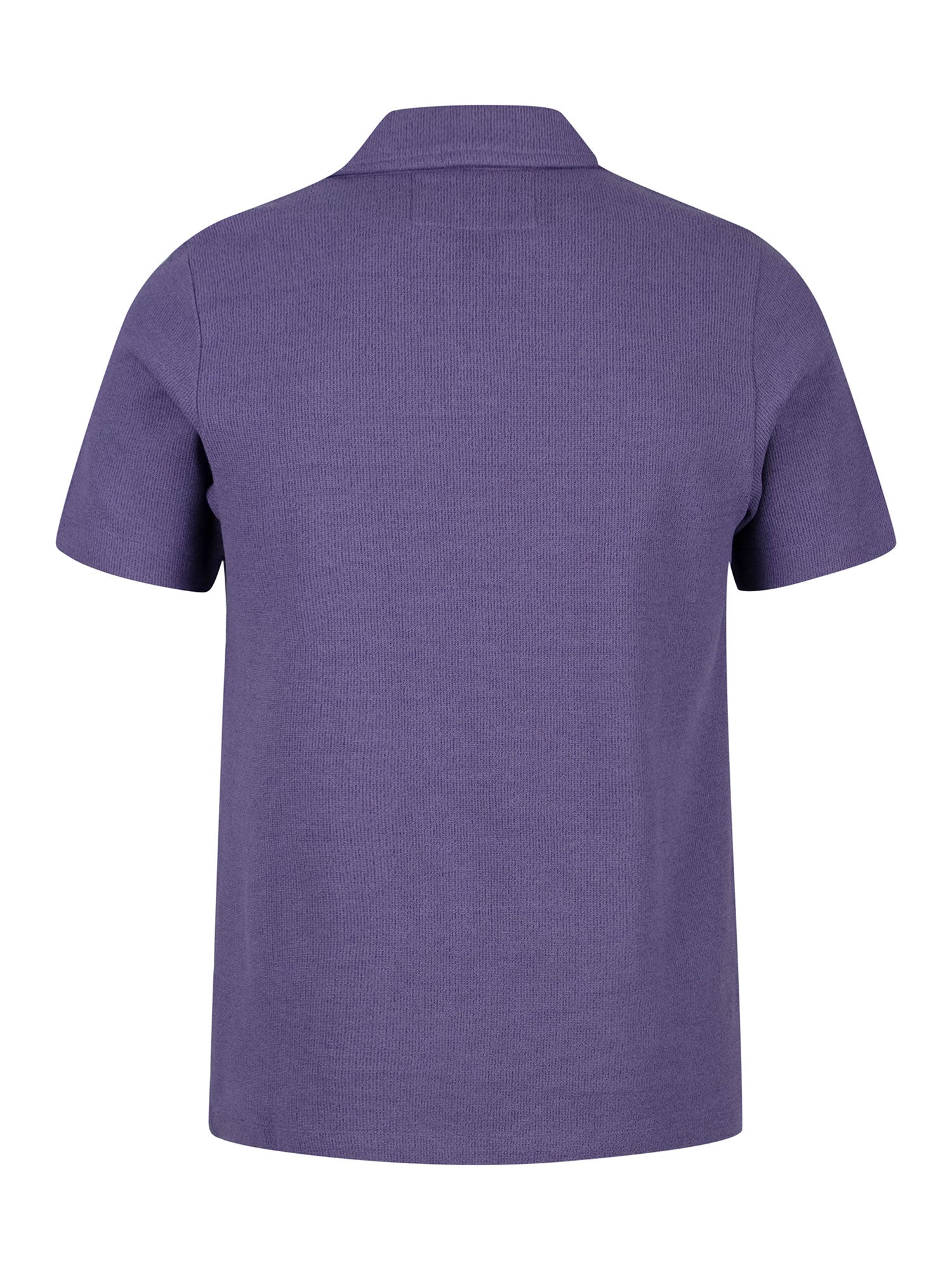 MASAYA BUTTONLESS TEXTURED POLO