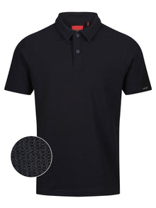  FUEGO TEXTURED WAFFLE POLO