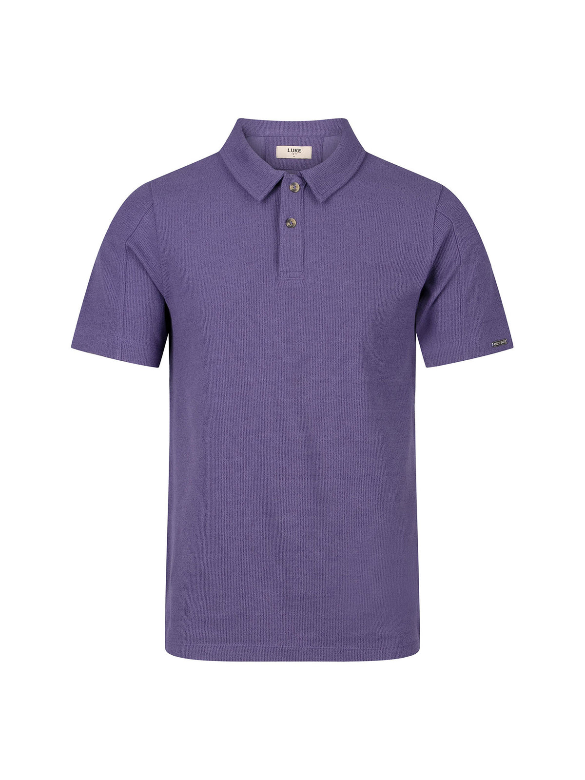 FUEGO TEXTURED WAFFLE POLO