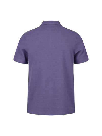 FUEGO TEXTURED WAFFLE POLO