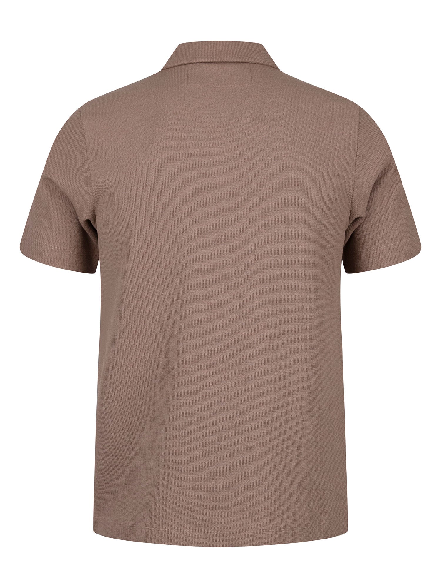 FUEGO TEXTURED WAFFLE POLO