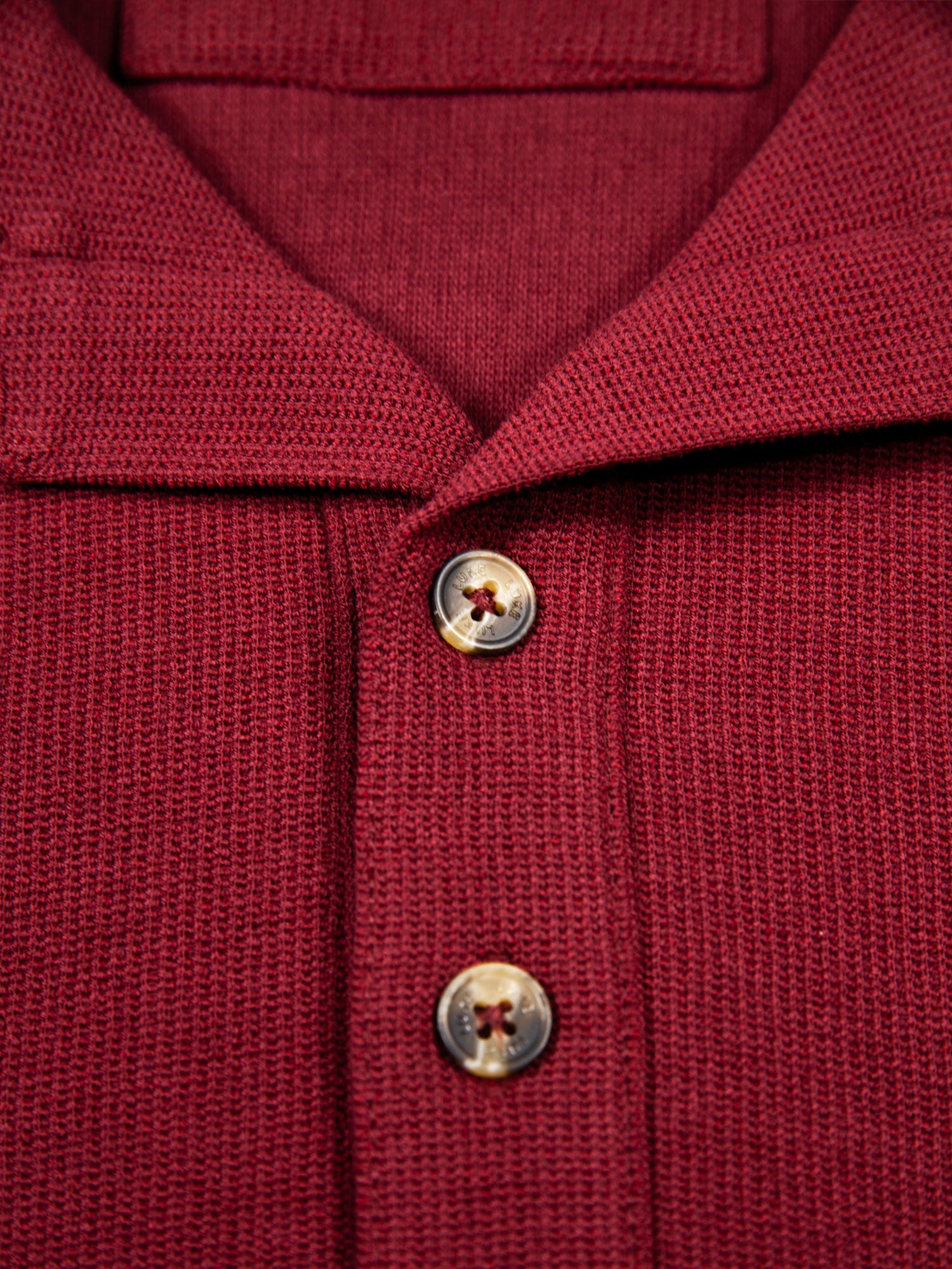 MADERAS TEXTURED WAFFLE POLO