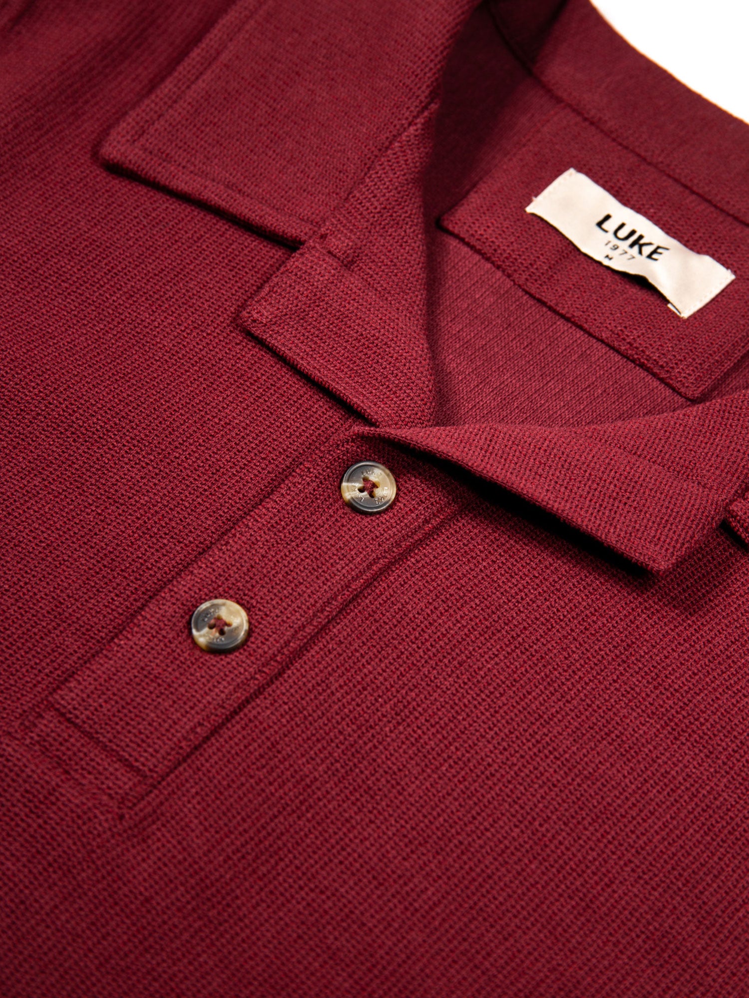 MADERAS TEXTURED WAFFLE POLO