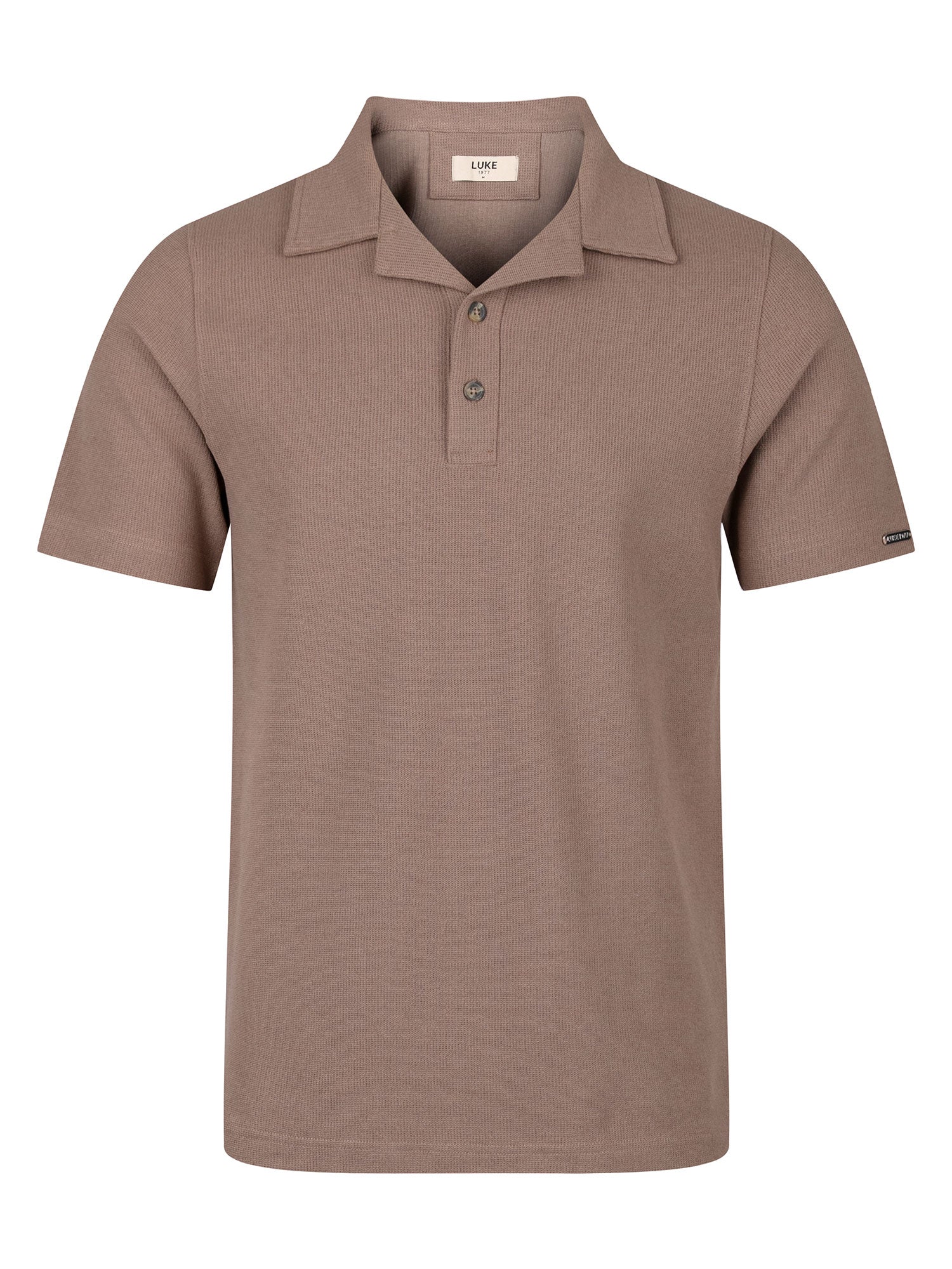 MADERAS TEXTURED WAFFLE POLO