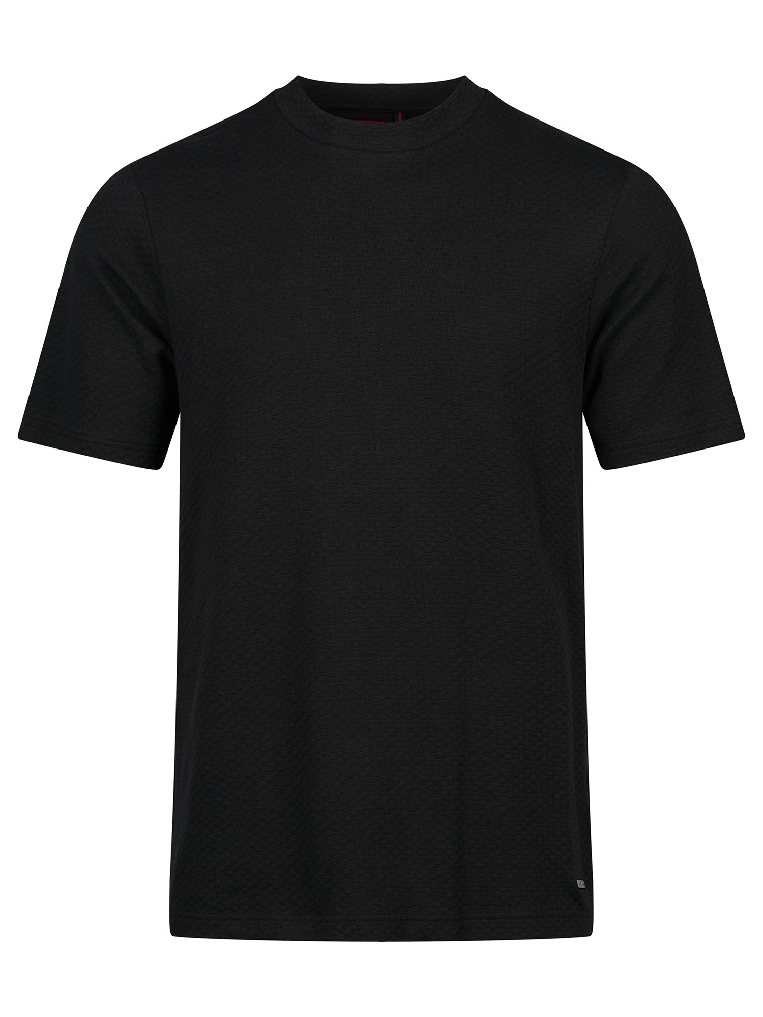 ARMILLA JACQUARD WAFFLE TEXTURED T-SHIRT