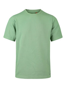  ARMILLA JACQUARD WAFFLE TEXTURED T-SHIRT