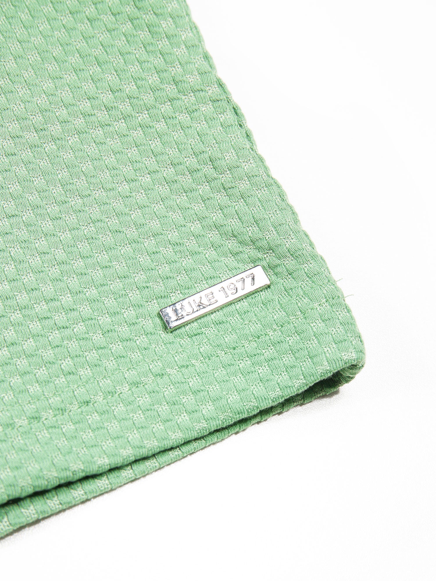 ARMILLA JACQUARD WAFFLE TEXTURED T-SHIRT