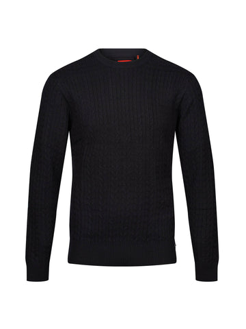 Men's black jumper.