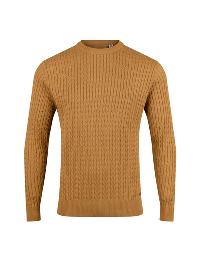 THE HAMPTONS TEXTURED KNITTED JUMPER