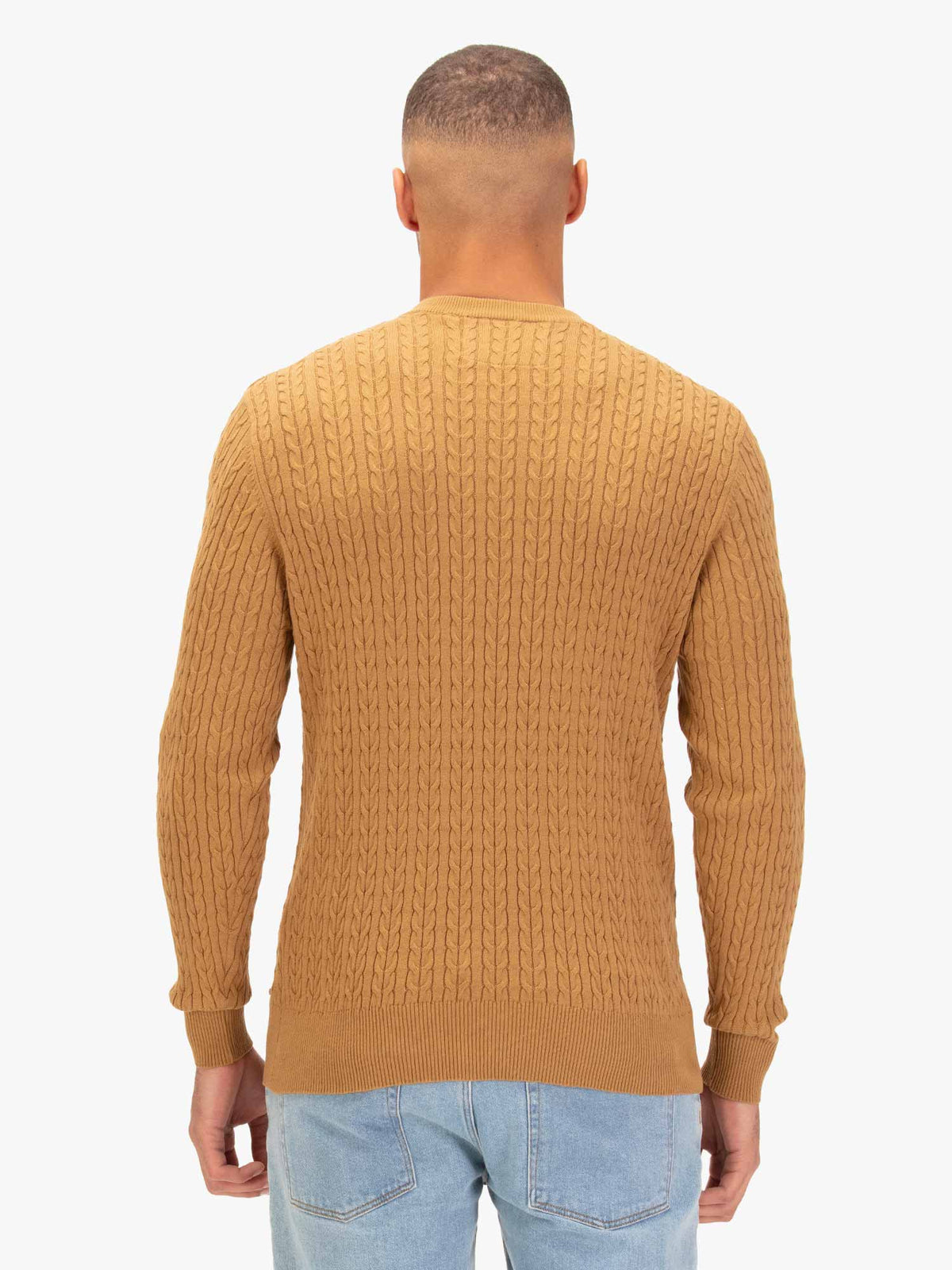 THE HAMPTONS TEXTURED KNITTED JUMPER