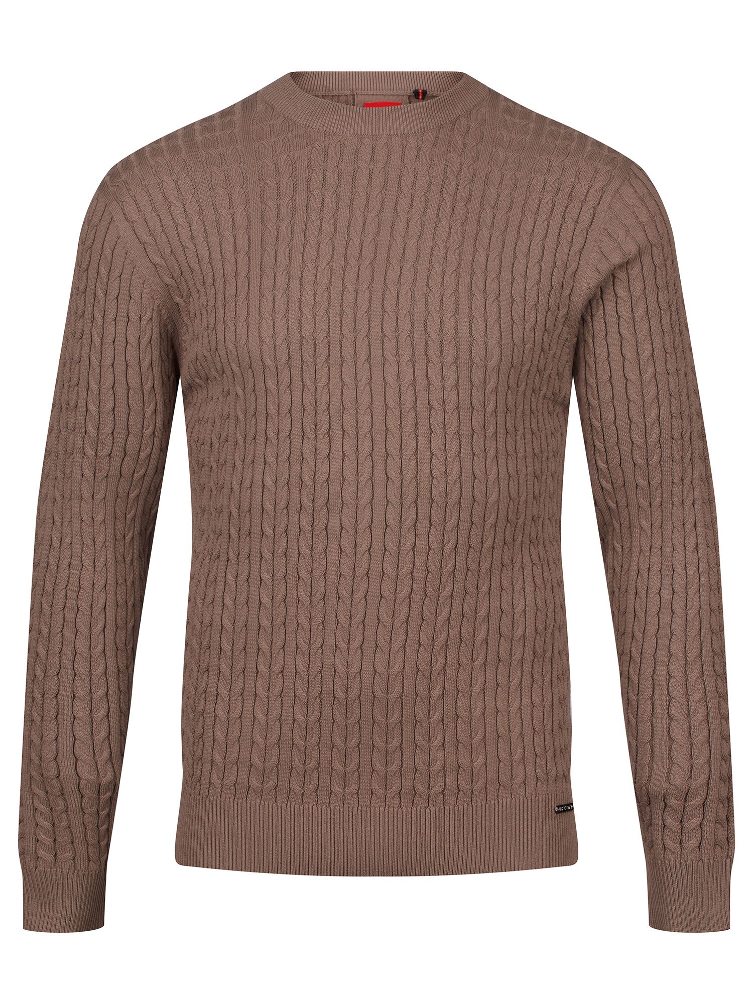 THE HAMPTONS TEXTURED KNITTED JUMPER
