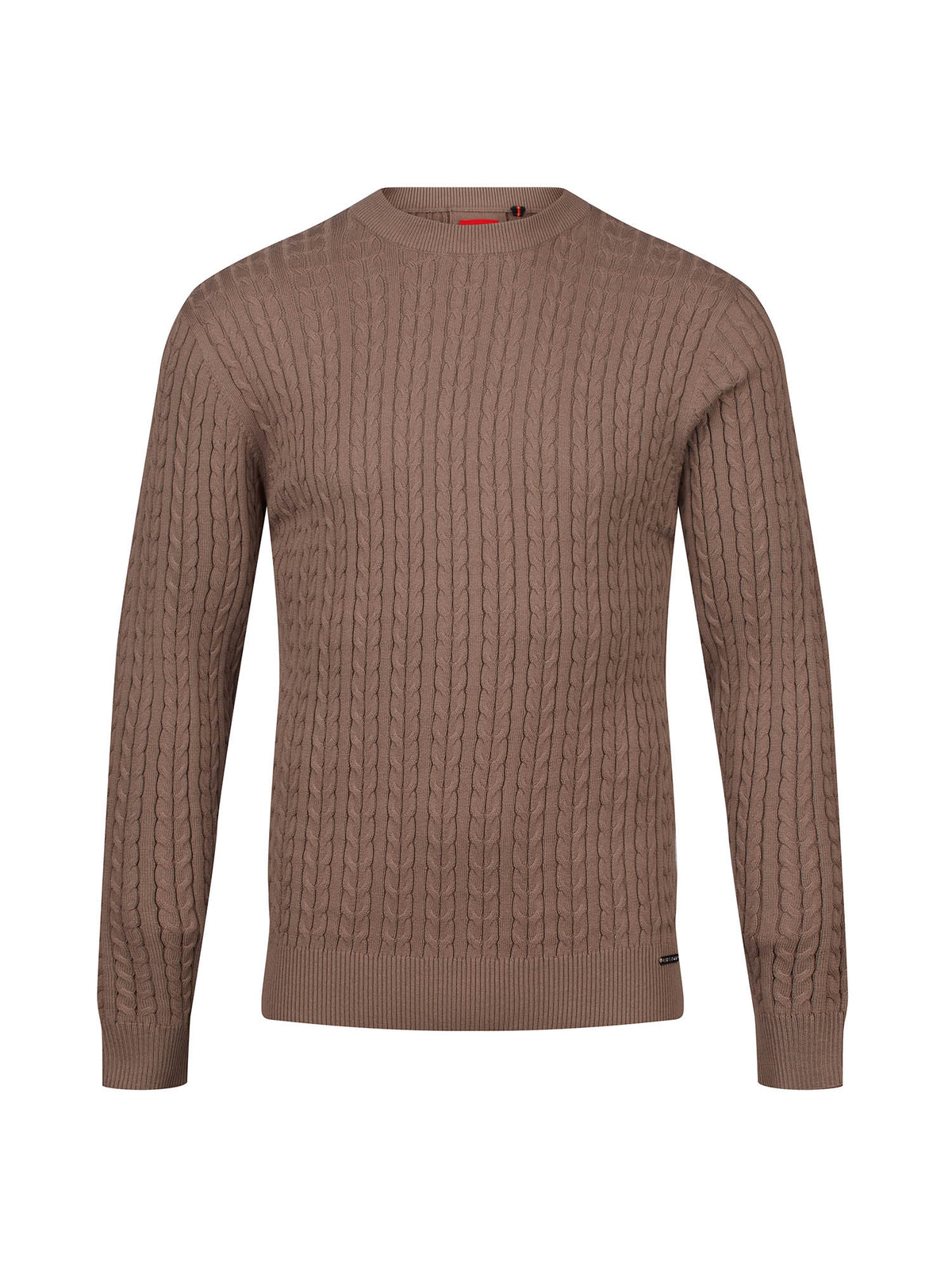 THE HAMPTONS TEXTURED KNITTED JUMPER