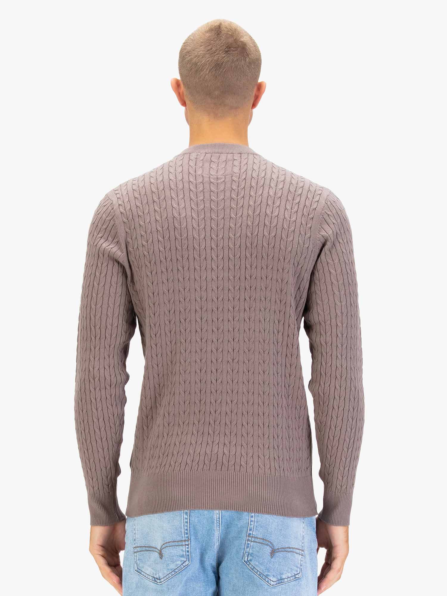 THE HAMPTONS TEXTURED KNITTED JUMPER