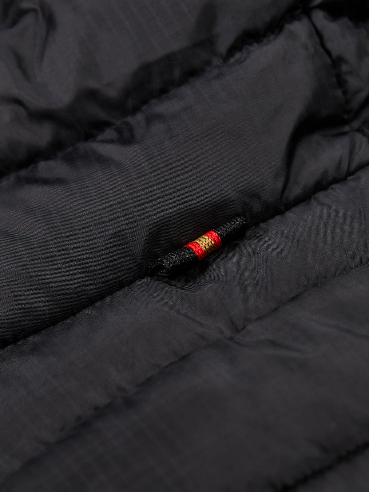 Men's black gilet.