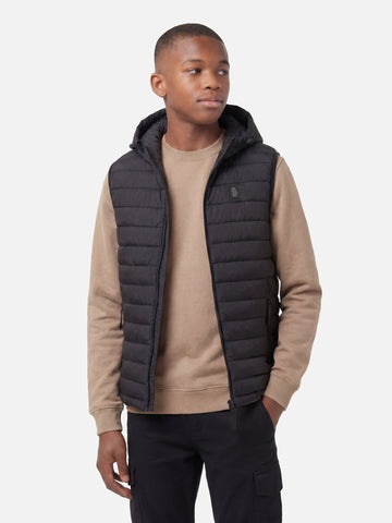 Bubbla Hood 2000 Junior Padded Gilet - Black