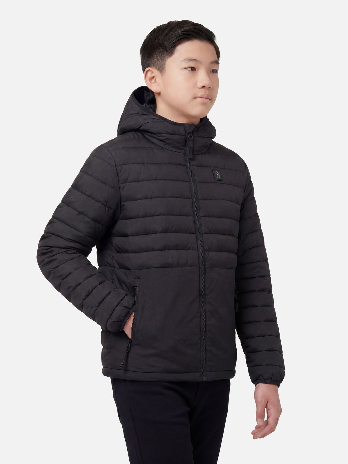 Bub Hood 2000 Junior Padded Jacket - Black