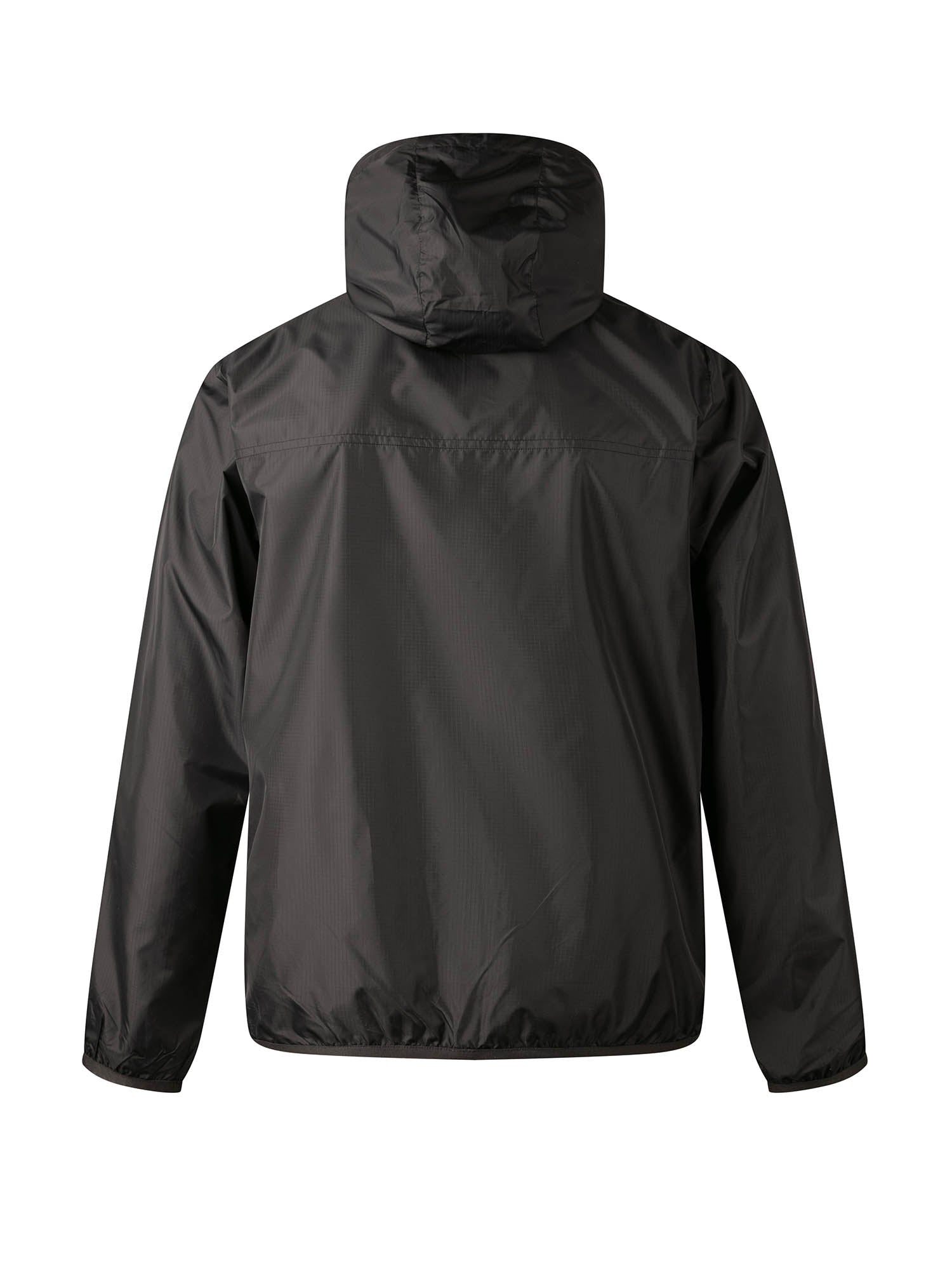 LUKE 1977 Garnedd Black Hooded Shower Proof Jacket with Zip