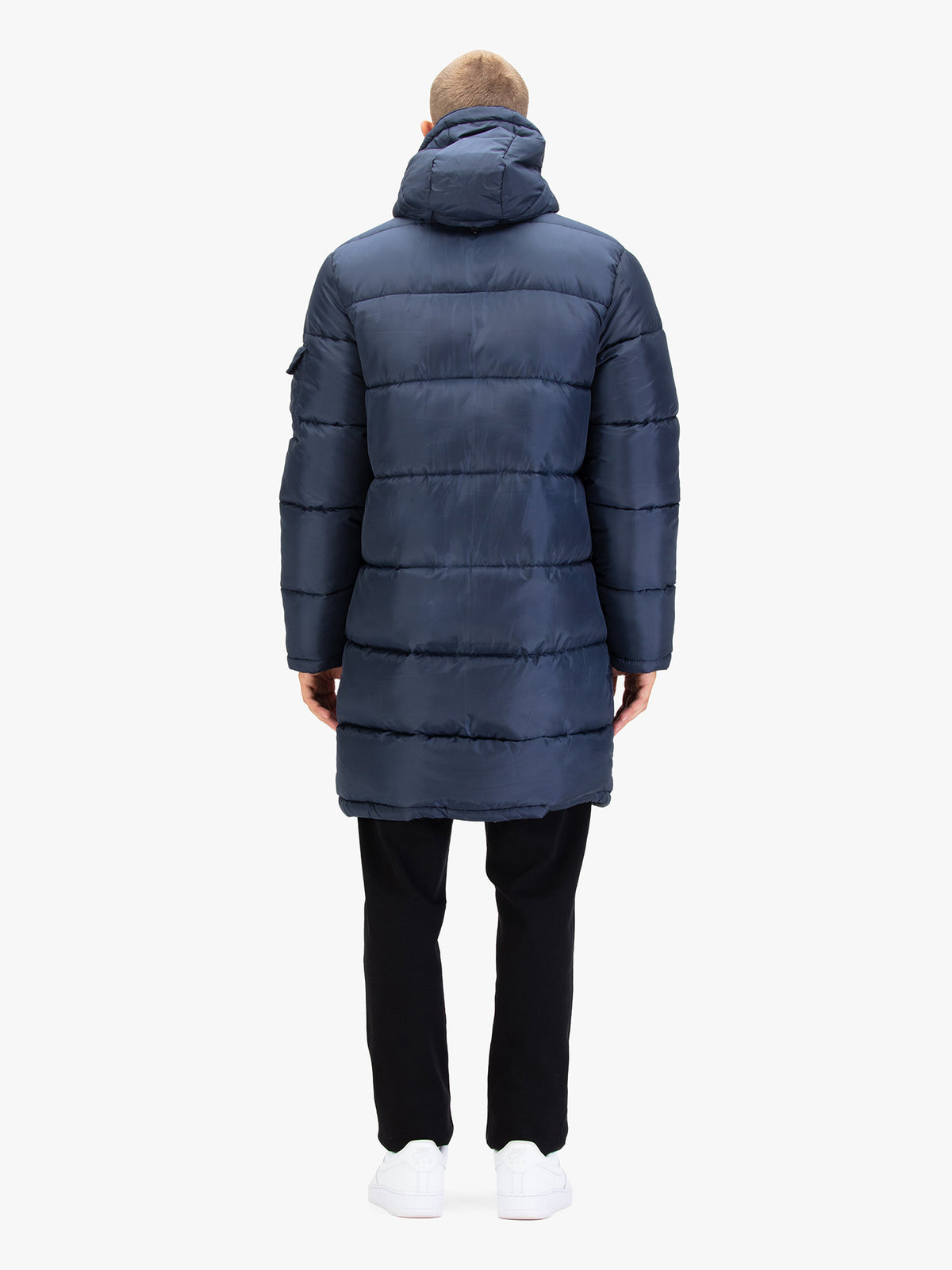 Inuit Long Padded Coat - Porpoise