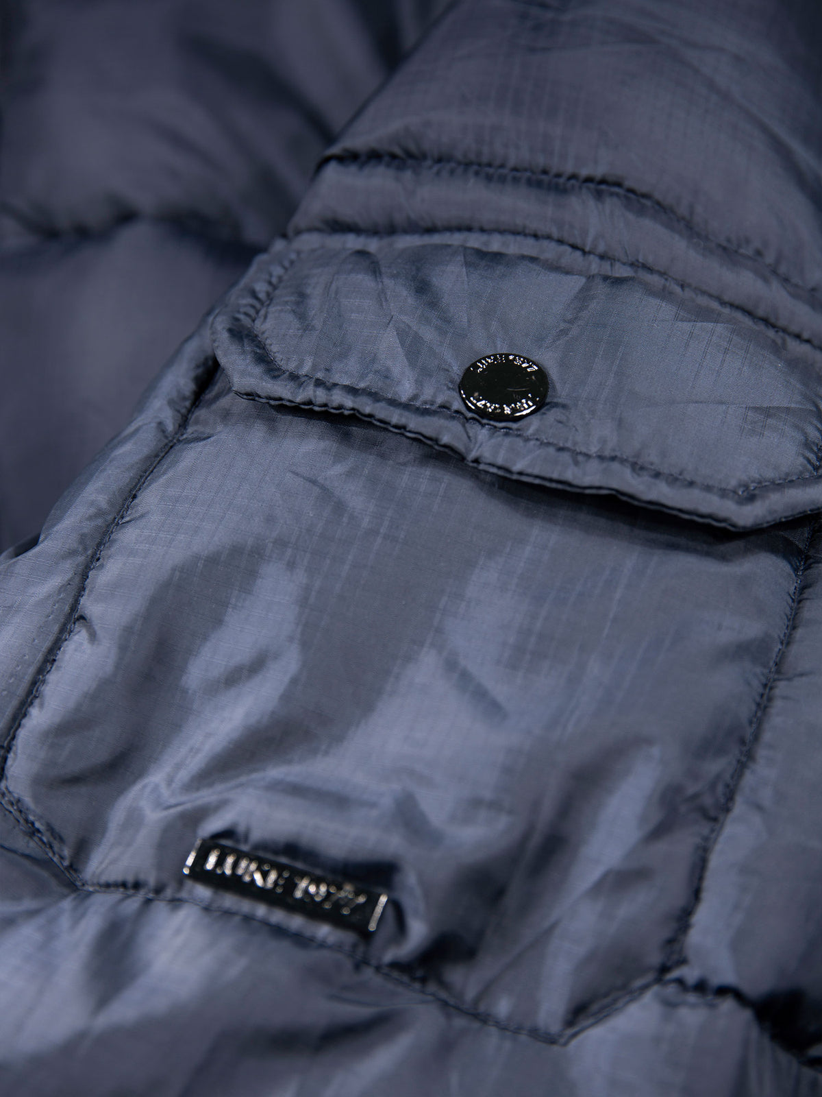 Inuit Long Padded Coat - Porpoise