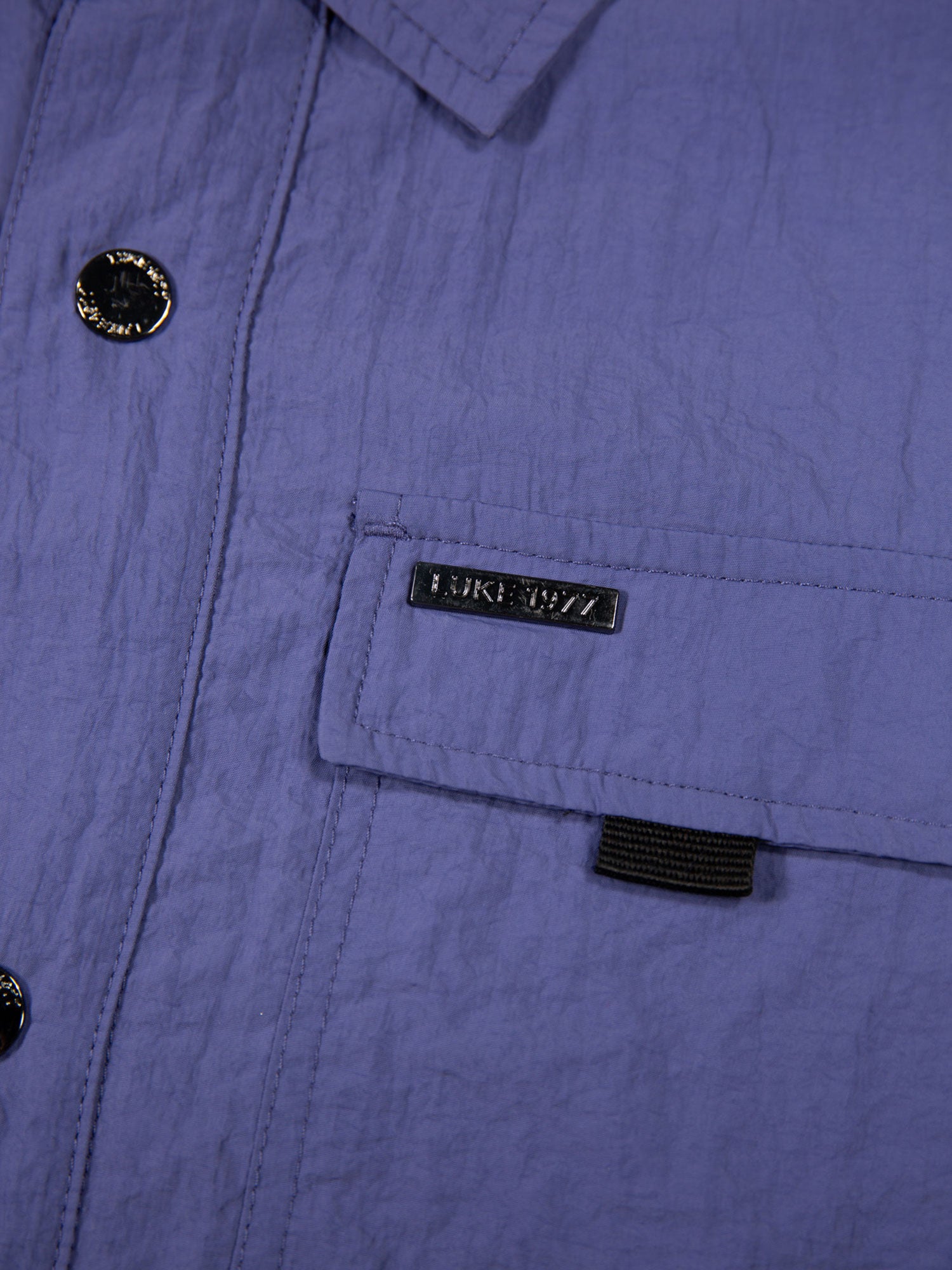 SEATTLE CRINKLED NYLON SHACKET