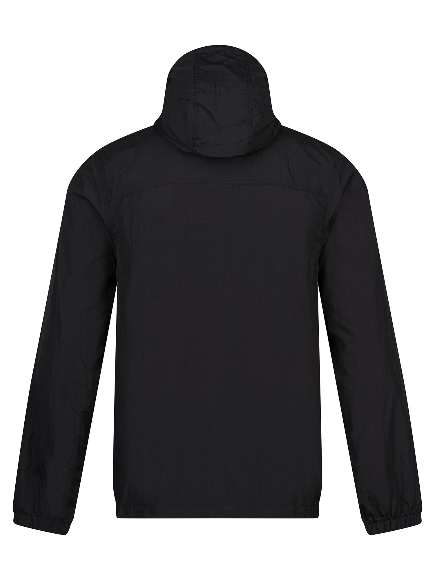 DENVER CRINKLED NYLON HOODED JACKET