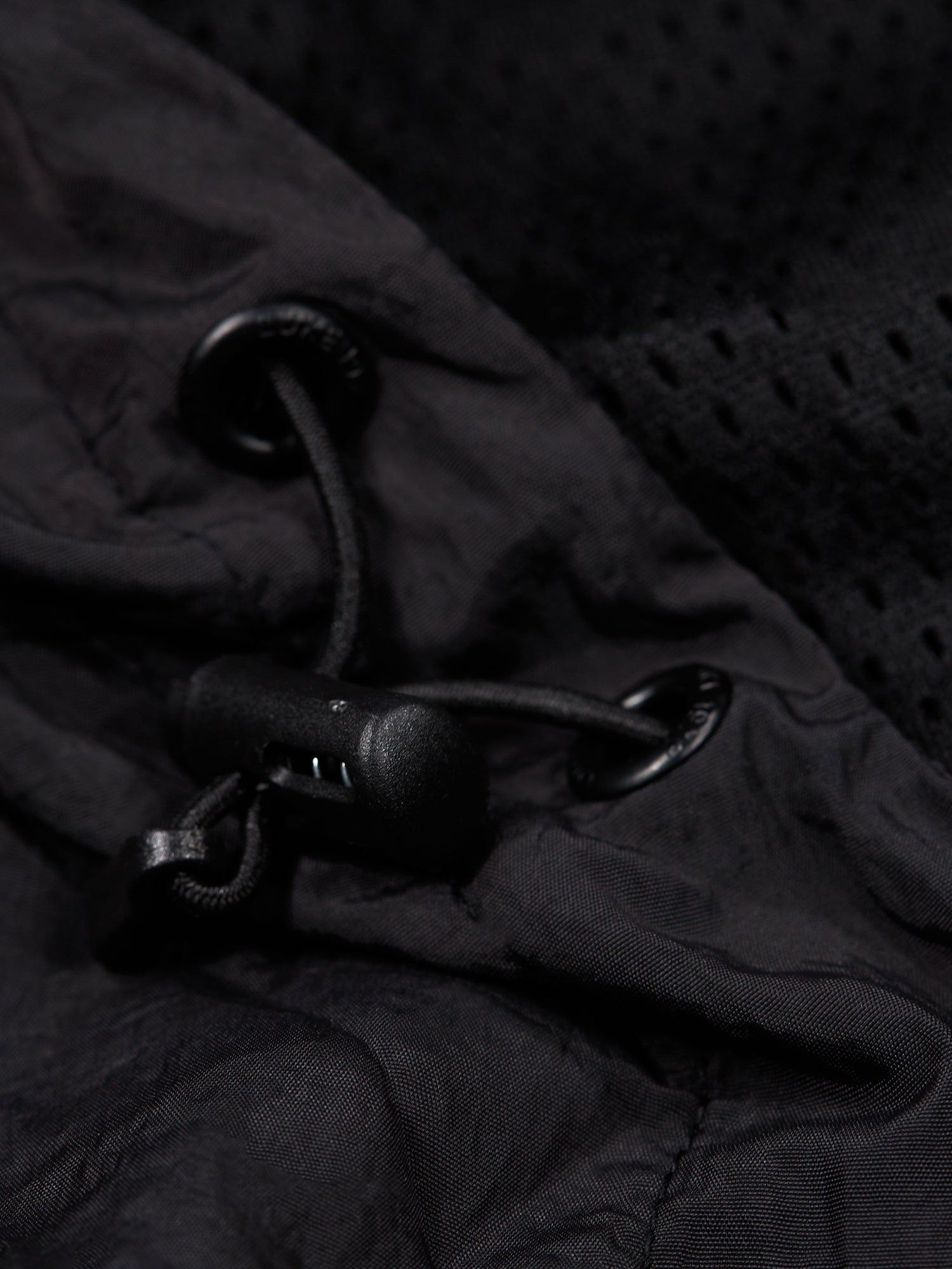 DENVER CRINKLED NYLON HOODED JACKET