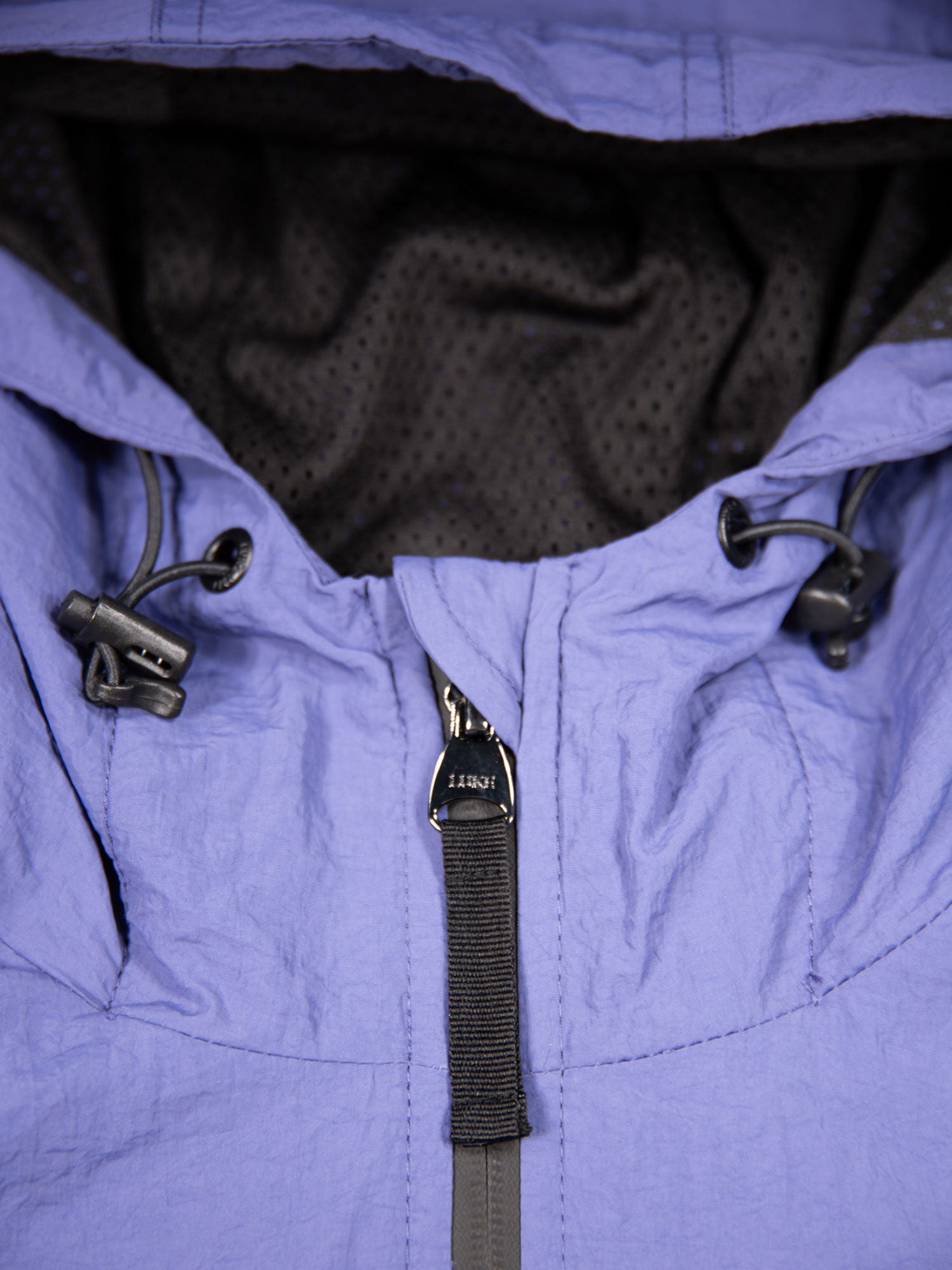DENVER CRINKLED NYLON HOODED JACKET