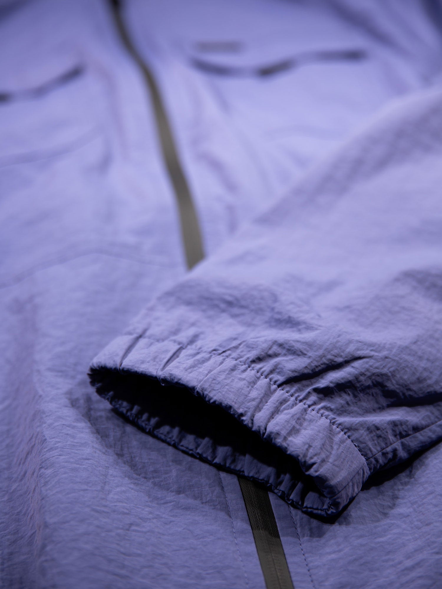 DENVER CRINKLED NYLON HOODED JACKET