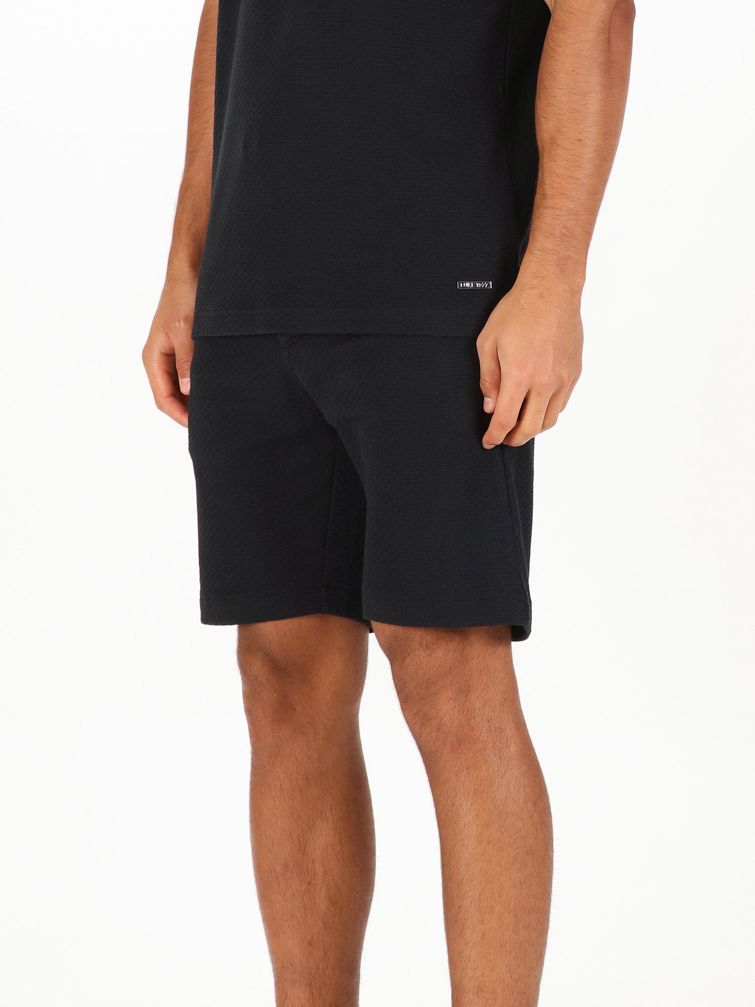 MARACENA WAFFLE TEXTURED SHORTS