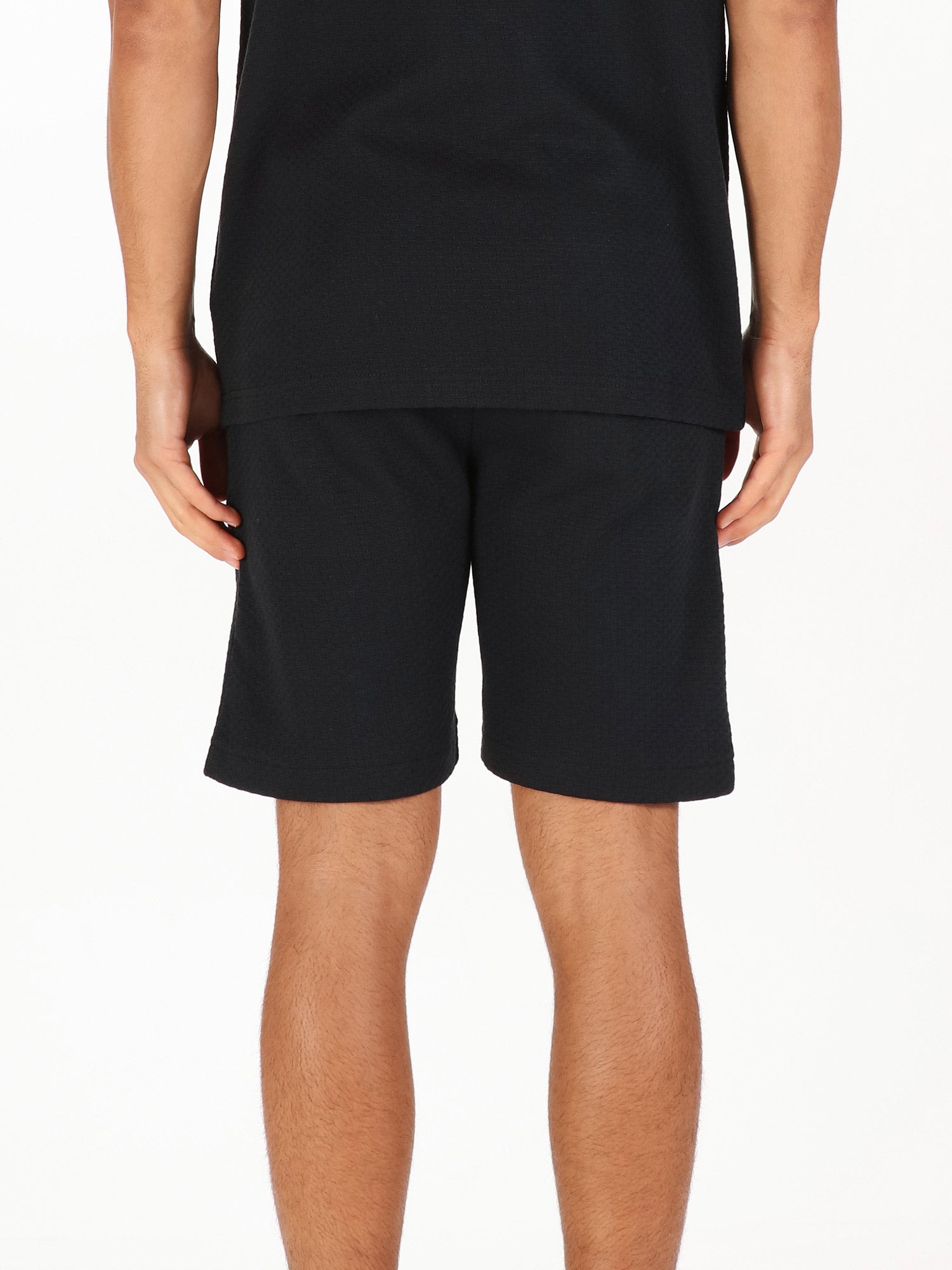 MARACENA WAFFLE TEXTURED SHORTS