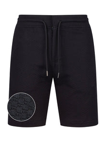  MARACENA WAFFLE TEXTURED SHORTS