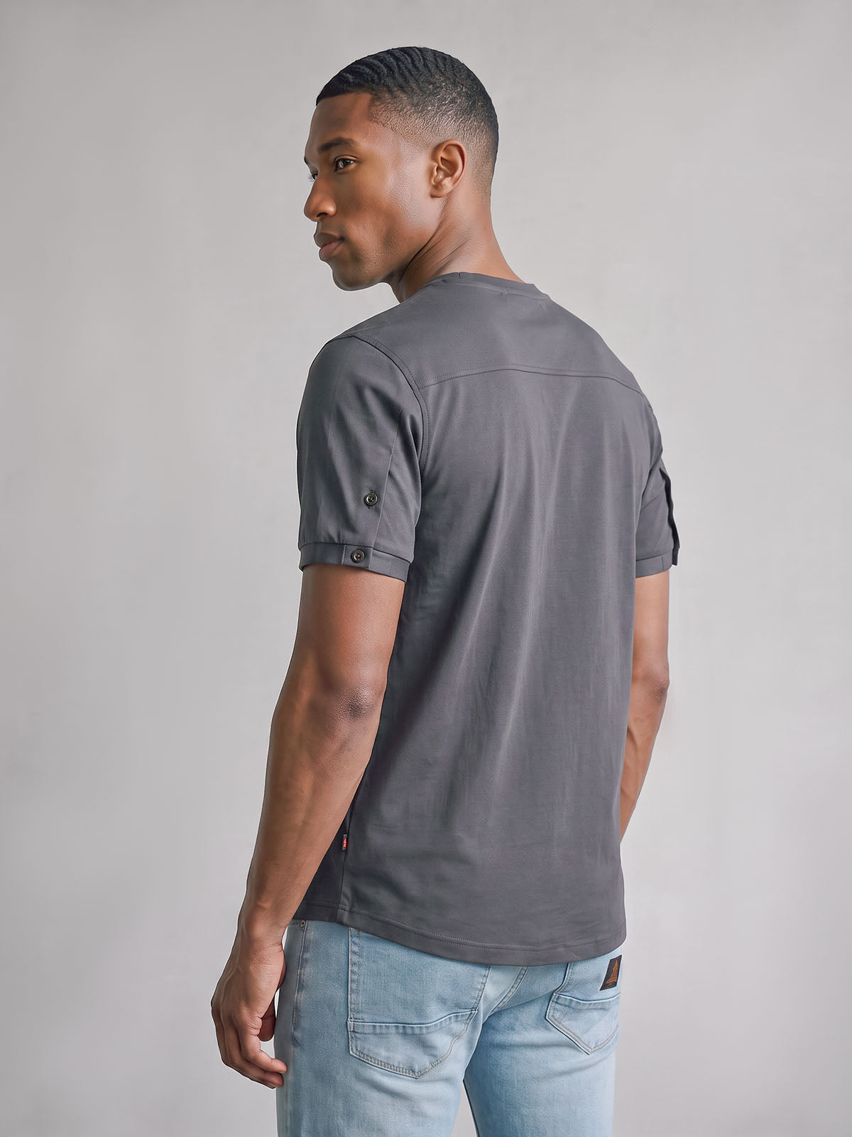 Shanghai Modal T-Shirt - Charcoal