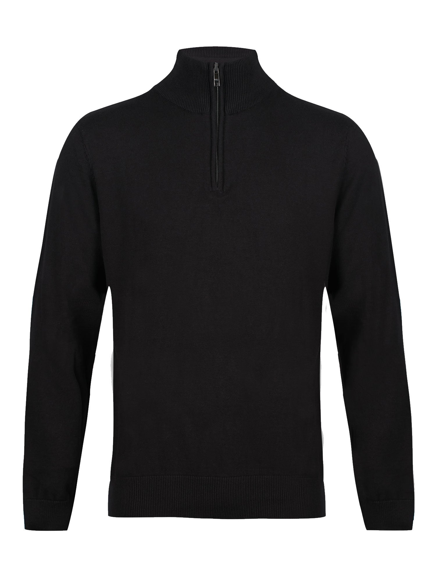 JACOB 1/4 ZIP KNITTED JUMPER