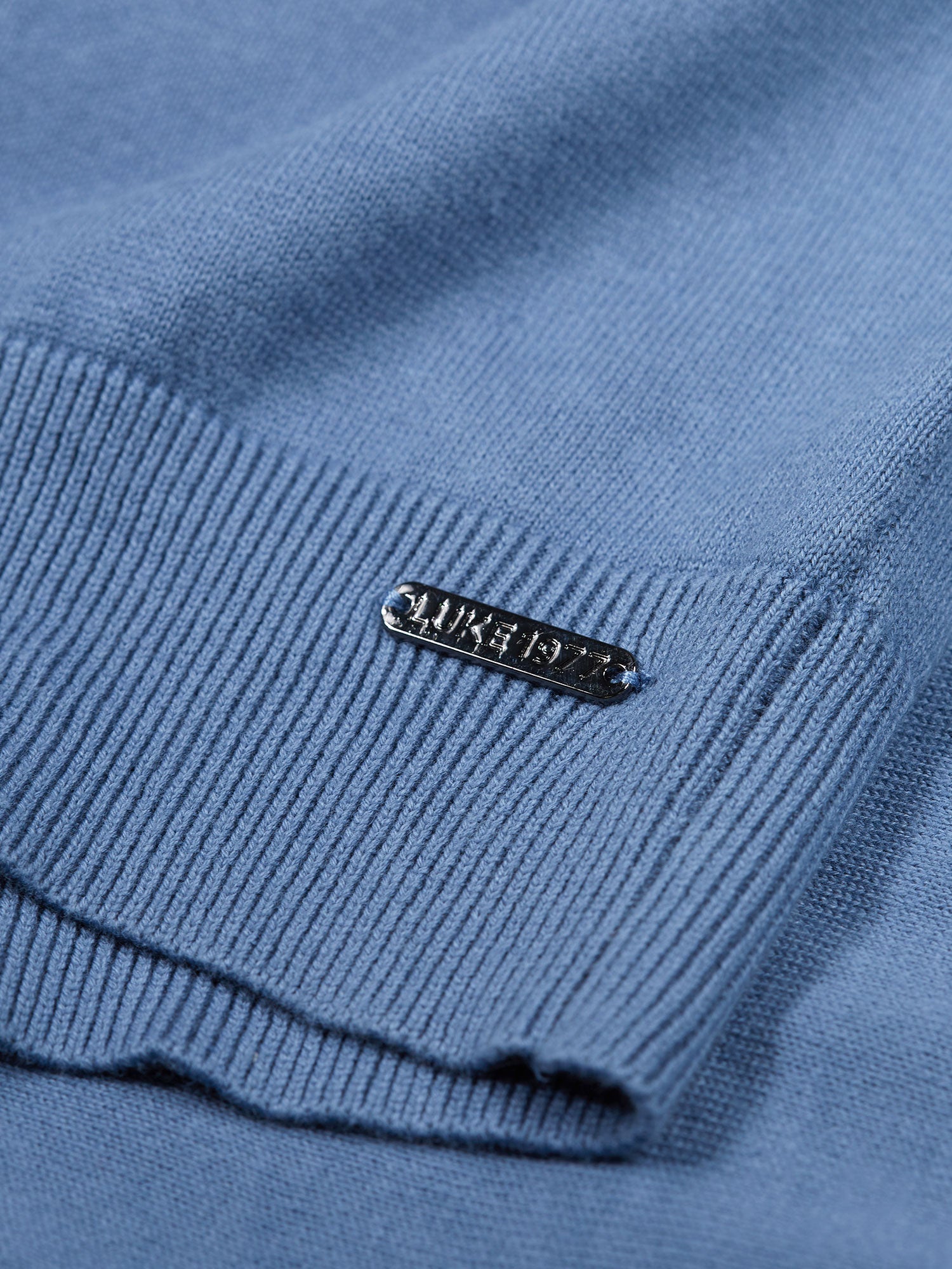 JACOB 1/4 ZIP KNITTED JUMPER