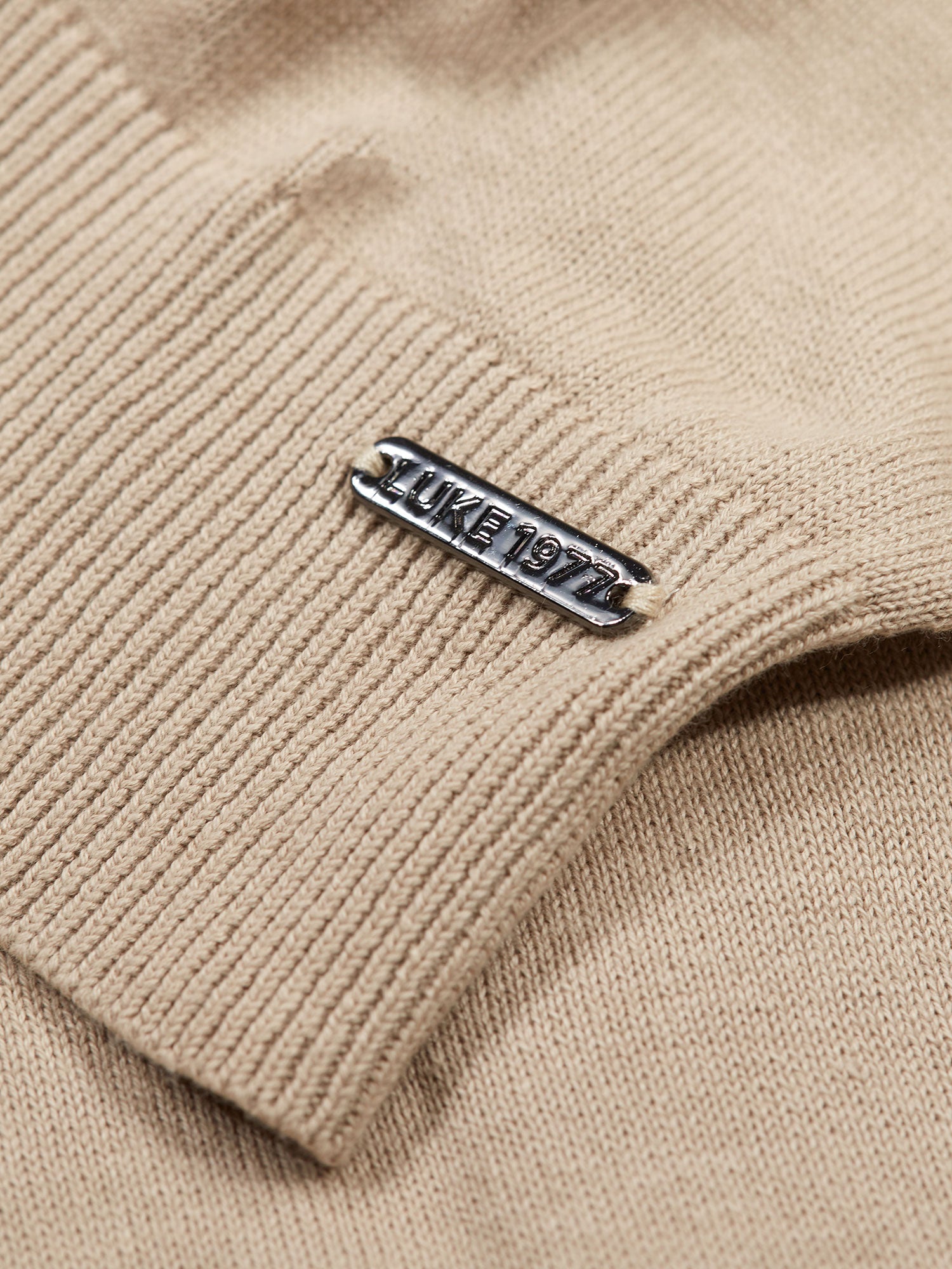 JACOB 1/4 ZIP KNITTED JUMPER