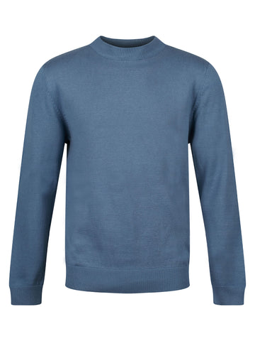 JENSON RIB NECK KNITTED JUMPER
