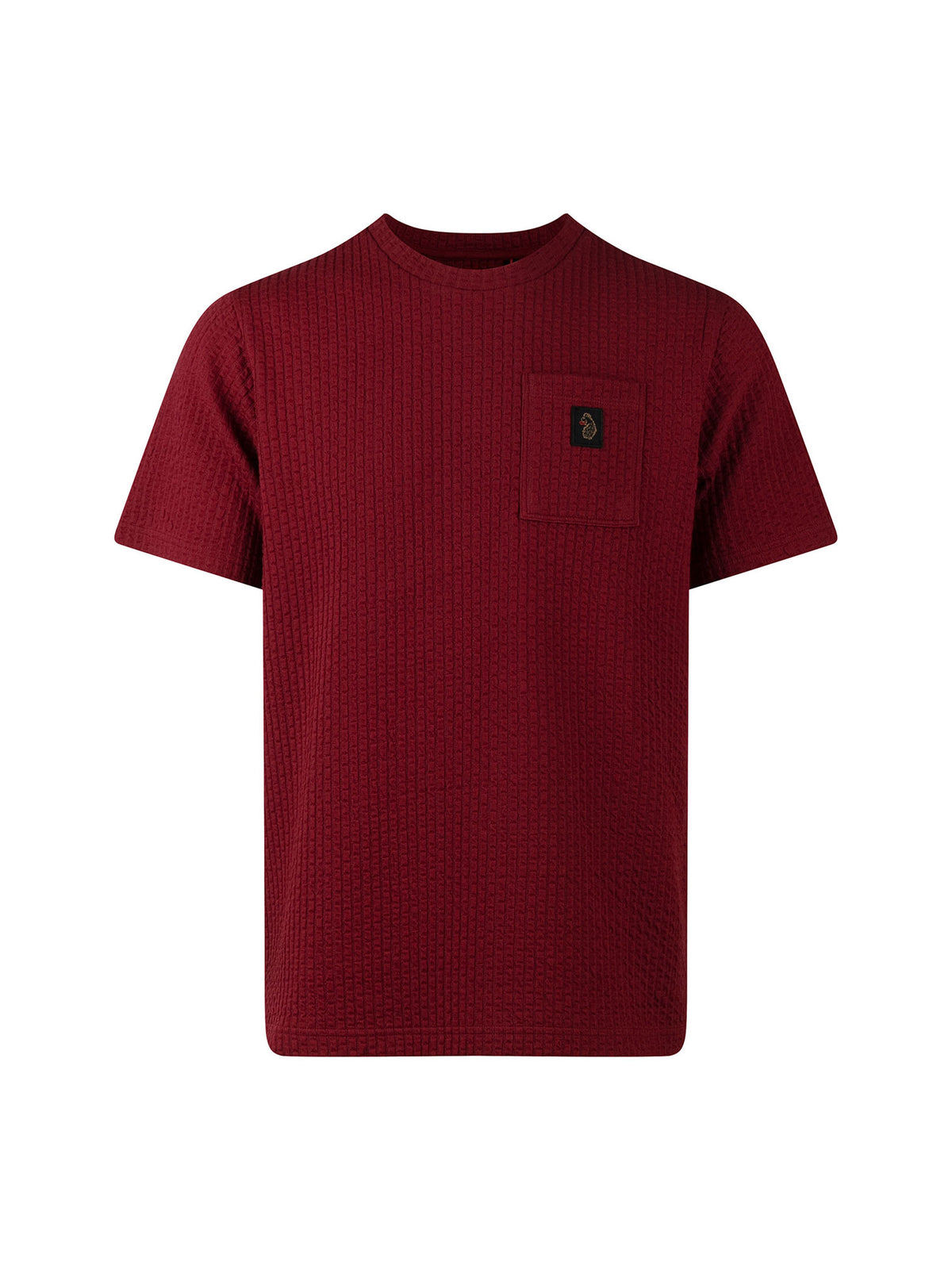 ESTELI JACQUARD POCKET T-SHIRT