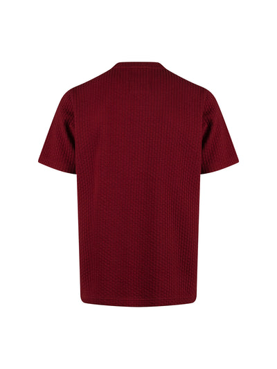 ESTELI JACQUARD POCKET T-SHIRT