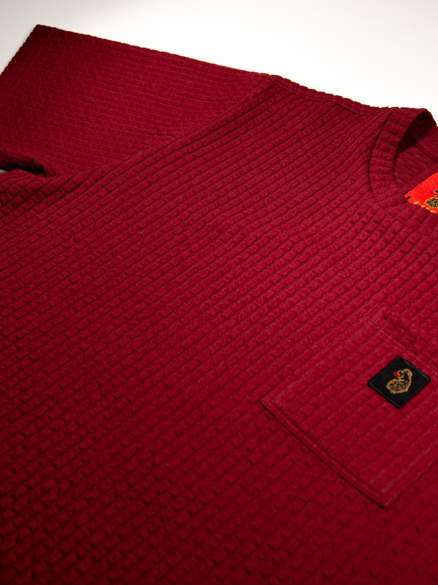 ESTELI JACQUARD POCKET T-SHIRT