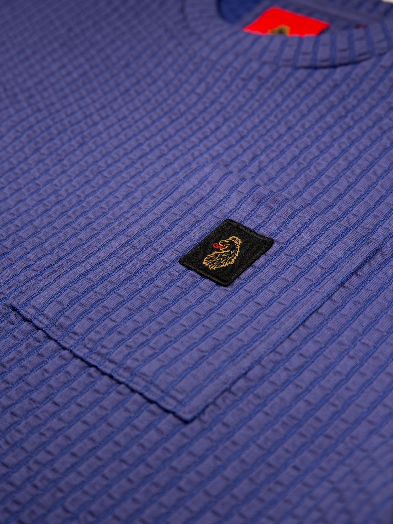 ESTELI JACQUARD POCKET T-SHIRT