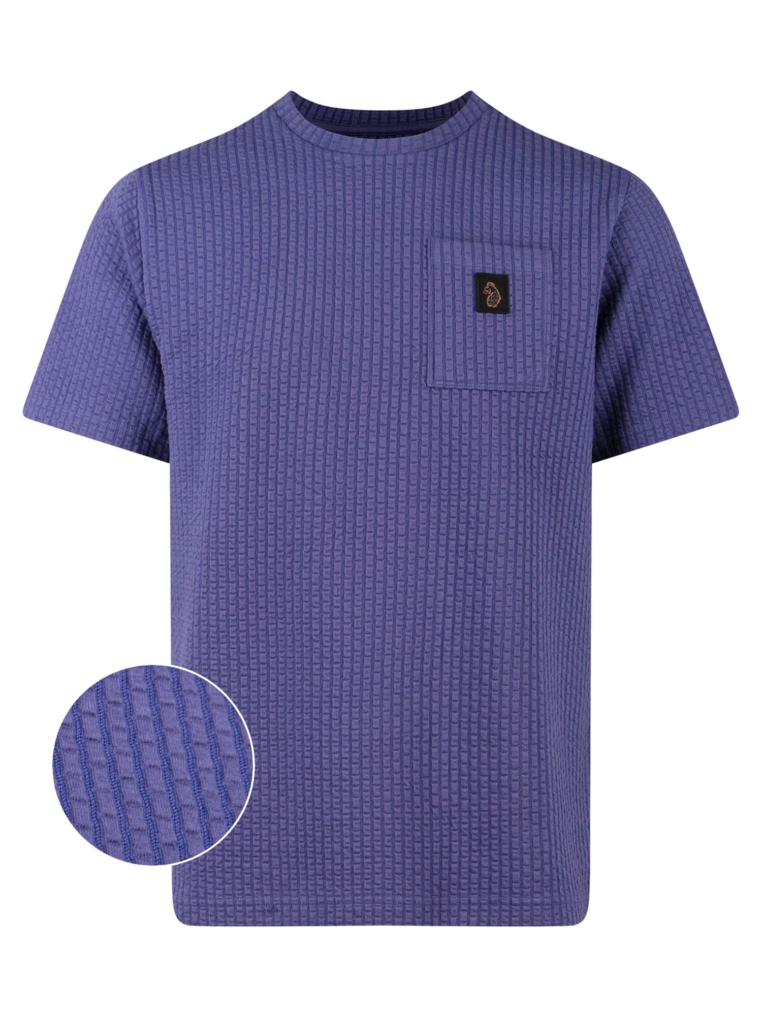 ESTELI JACQUARD POCKET T-SHIRT