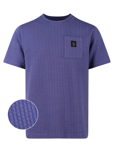 ESTELI JACQUARD POCKET T-SHIRT